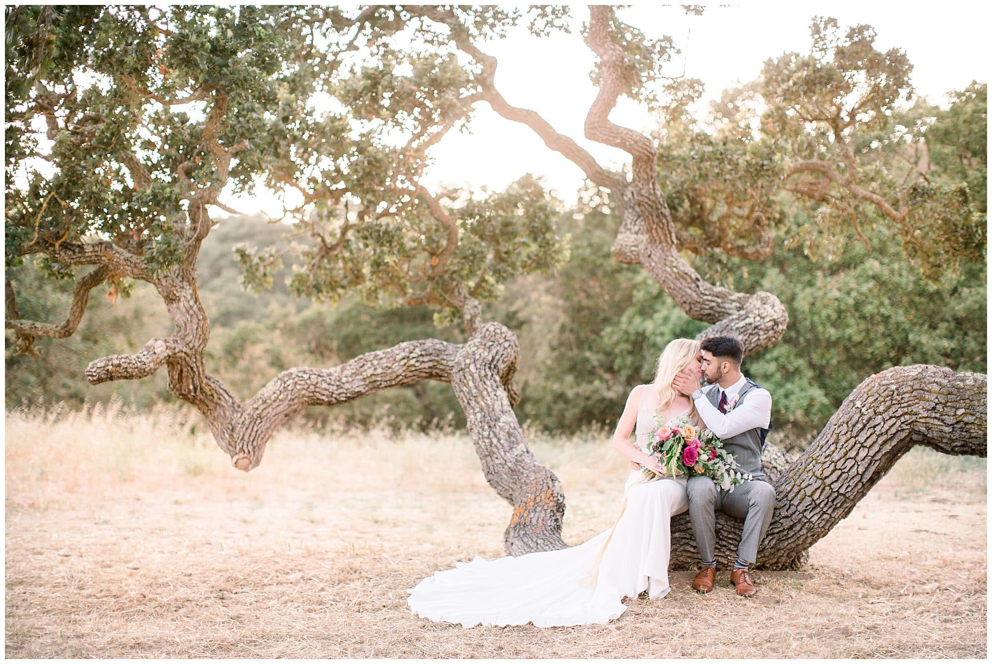 Intimate elopement moment by De Joy Photography