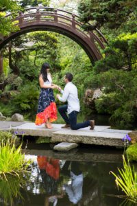 Proposal at the Japanese Tea Garden in San Francisco