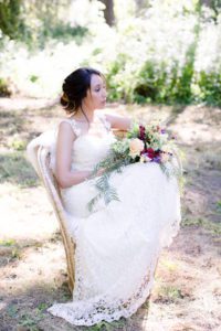 Bride at Wedding in Santa Cruz