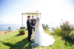 Wedding at Point 16 in Big Sur