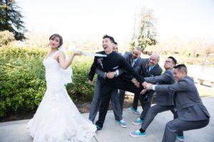 Wedding at the San Jose Municipal Rose Garden