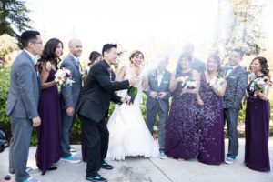 Wedding at the San Jose Municipal Rose Garden